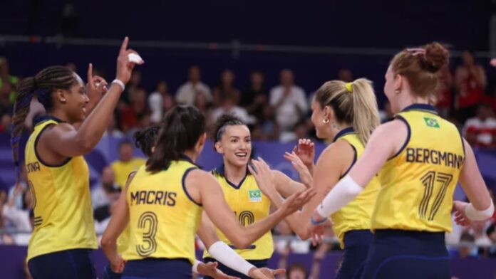 Olimpíadas 2024: Brasil vence Turquia e fica com a medalha de bronze no vôlei feminino