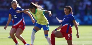 Olimpíadas 2024: Brasil luta até o fim, mas é superado pelos EUA e fica com a prata no futebol feminino Olimpíadas 2024: Brasil luta até o fim, mas é superado pelos EUA e fica com a prata no futebol feminino