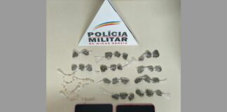 Itabirito: traficante com vasta ficha e menor sem passagem são pegos vendendo drogas na Cohab Itabirito: traficante com vasta ficha e menor sem passagem são pegos vendendo drogas na Cohab