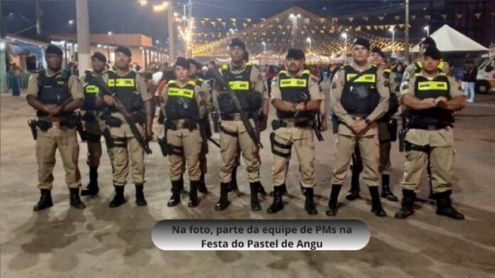 2ª noite, Festa do Pastel de Angu, Itabirito: zero ocorrência registrada pela Polícia Militar