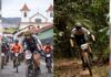 Mariana: contagem regressiva para o Iron Biker Brasil 2024; veja alterações devido as condições climáticas Imagem à esquerda: largada do Iron Biker Brasil 2023. À direita: Atleta Lucio Otavio - Itabiritense Penta Campeão Brasileiro de MTB. Edição Radar Geral.