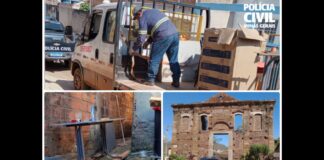 Polícia Civil recupera materiais roubados de mineradora em Ouro Preto Polícia Civil recupera materiais roubados de mineradora em Ouro Preto