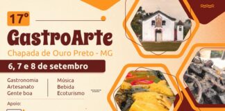 Chapada de Ouro Preto recebe 17ª edição da GastroArte; confira a programação Chapada de Ouro Preto recebe 17ª edição da GastroArte; confira a programação