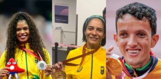 Paralimpíadas 2024: Brasil fecha o 6º dia de jogos com 10 medalhas, sendo 2 ouros, 2 pratas e 6 bronzes Paralimpíadas 2024: Brasil fecha o 6º dia de jogos com 10 medalhas, sendo 2 ouros, 2 pratas e 6 bronzes