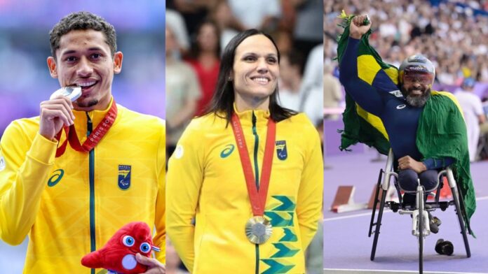 Após 7º dia de jogos, Brasil chega a 57 medalhas conquistadas nas Paralimpíadas de Paris 2024