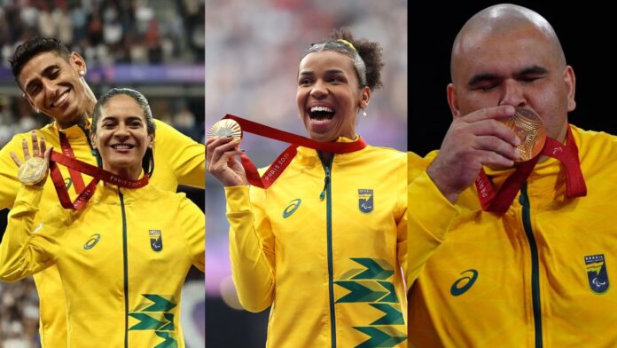 Histórico! Brasil conquista 16 medalhas neste sábado (7/9) e tem melhor dia da história em Paralimpíadas