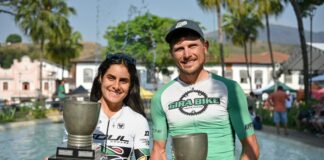 Lukas Kaufmann e Karen Olímpio conquistam o título da elite do Iron Biker em Mariana