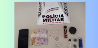 Itabirito: homem é preso em flagrante vendendo drogas na escadaria da Cohab Itabirito: homem é preso em flagrante vendendo drogas na escadaria da Cohab