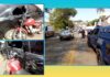 Itabirito: em tentativa de conversão em frente ao Isap, carro é atingido por moto que descia a Queiroz Júnior