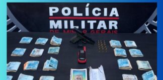 Itabirito: PM apreende pistola 9 mm e R$ 20 mil em residência no Gutierrez Itabirito: PM apreende pistola 9 mm e R$ 20 mil em residência no Gutierrez