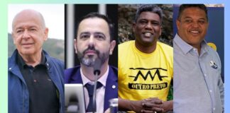 Prefeito de Ouro Preto: Angelo (47,9%), Duarte (26,5%), Du (4,9%) e Mazinho (0,7%), diz pesquisa Prefeito de Ouro Preto: Angelo (47,9%), Duarte (26,5%), Du (4,9%) e Mazinho (0,7%), diz pesquisa