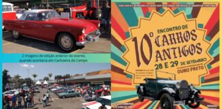 Tradição em Cachoeira do Campo, Encontro de Carros Antigos passa a ser em Ouro Preto Tradição em Cachoeira do Campo, Encontro de Carros Antigos passa a ser em Ouro Preto