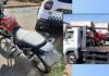 Centro de Itabirito: dupla em moto faz malabarismos, ofende GMs, foge, mas veículo é achado e removido Itabirito: dupla em moto faz malabarismos no Centro, ofende GMs, foge, mas veículo é removido
