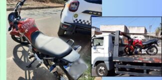 Centro de Itabirito: dupla em moto faz malabarismos, ofende GMs, foge, mas veículo é achado e removido Itabirito: dupla em moto faz malabarismos no Centro, ofende GMs, foge, mas veículo é removido