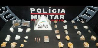 Itabirito: traficante é preso com cocaína, crack, ecstasy, skank e maconha na Vila Gonçalo Itabirito: traficante é preso com cocaína, crack, ecstasy, skank e maconha na Vila Gonçalo