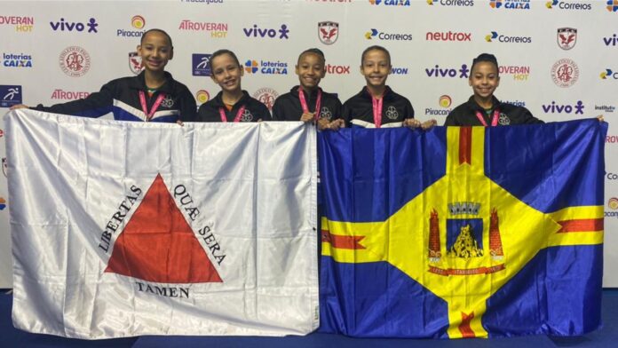 Atletas de Itabirito conquistam 5 pódios no Torneio Nacional de Ginástica de Trampolim