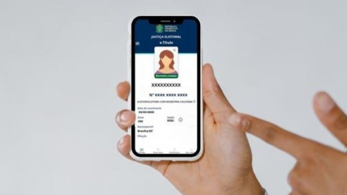 E-titulo - Foto Divulgação TSE