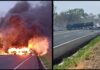 Norte de MG, BR-135: carreta carregada com combustível explode e motorista morre Norte de MG, BR-135: carreta carregada com combustível explode e motorista morre
