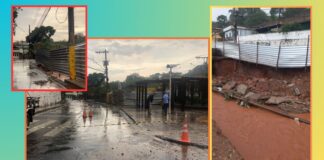 Itabirito: por risco de poste cair, rua perto da Ponte da Açucena é interditada Itabirito: por risco de poste cair, rua perto da Ponte da Açucena é interditada