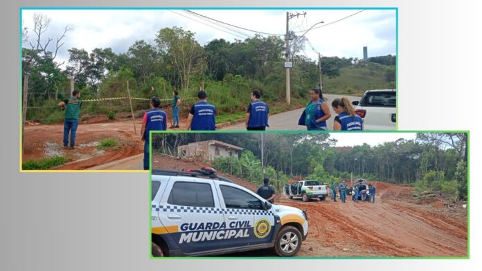 Itabirito: Meio Ambiente e GM agem em caso de crime ambiental contra remanescente de Mata Atlântica