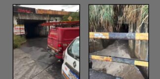 Betim: idoso e motociclista, levados por enxurrada, são resgatados por populares Betim: idoso e motociclista, levados por enxurrada, são resgatados por populares