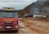 Caminhão com 17 mil litros de diesel pega fogo na Vale; bombeiros de Mariana e Ouro Preto atuam Caminhão com 17 mil litros de diesel pega fogo na Vale; bombeiros de Mariana e Ouro Preto atuam