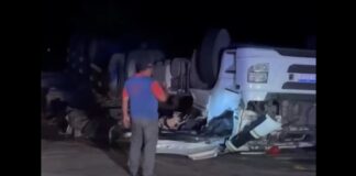 MG: motorista morre em acidente de caminhão na BR-040 MG: motorista morre em acidente de caminhão na BR-040