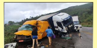 Motorista de van morre em grave acidente na BR-381, em Caeté Motorista de van morre em grave acidente na BR-381, em Caeté