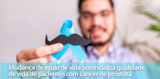 Mudança de estilo de vida potencializa qualidade de vida de pacientes com câncer de próstata Mudança de estilo de vida potencializa qualidade de vida de pacientes com câncer de próstata