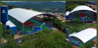Quadra do bairro Santo Antônio é reinaugurada em Itabirito Prefeitura de Itabirito realiza reinauguração da Quadra do Santo Antônio. Foto - divulgação.