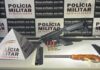 Mariana: motoboy é roubado; em diligência, PM acha submetralhadora e prende autor confesso de 18 anos Mariana: motoboy é roubado; em diligência, PM acha submetralhadora e prende autor confesso de 18 anos
