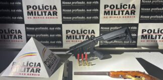 Mariana: motoboy é roubado; em diligência, PM acha submetralhadora e prende autor confesso de 18 anos Mariana: motoboy é roubado; em diligência, PM acha submetralhadora e prende autor confesso de 18 anos