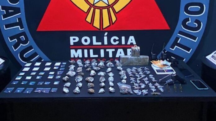 Mariana: PM apreende revólver, cocaína, ecstasy e maconha em casa de adolescente de 16 anos