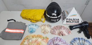 Homem rouba estabelecimentos em Itabirito usando moto da mãe e um secador como se fosse arma Homem rouba estabelecimentos em Itabirito usando moto da mãe e um secador como se fosse arma