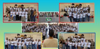 PM e estudantes juntos contra as drogas: formatura do Proerd reúne 264 alunos em Mariana PM e alunos contra as drogas: formatura Proerd reúne 264 alunos em Mariana