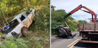 Acidente na MG-401: Jeep capota, caminhonete sai da pista e motorista morre Na manhã desta sexta (20), no km 5 da MG-401, perto de Verdelândia (Norte de Minas), no sentido Jaíba, um acidente entre uma caminhonete e um Jeep matou o motorista do 1º veículo.