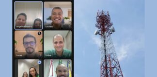 Câmara de Itabirito reivindica instalação de torres de telecomunicações para cobertura de internet 5G Em reunião com representantes da Abrintel, a Câmara de Itabirito solicitou melhorias na infraestrutura de telecomunicações. Foto - divulgação.