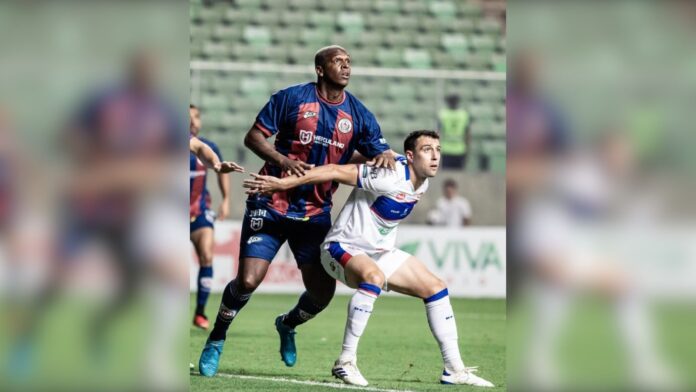 Em jogo movimentado, Itabirito perde por 1x0 para o Betim no Campeonato Mineiro