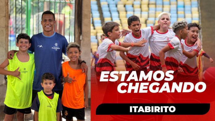 Escola de Futebol do Flamengo chega a Itabirito; ídolo Petkovic virá para prestigiar a inauguração