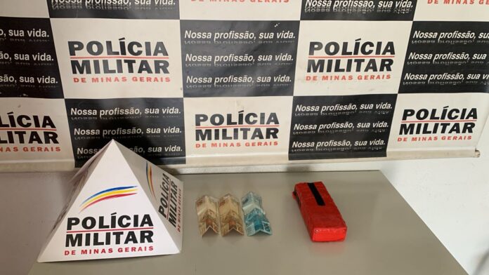 Velho conhecido da PM é preso por tráfico de drogas no Centro de Mariana