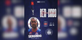 Itabirito anuncia volante Serginho, ex-Atlético e Vasco, como reforço para a temporada 2025 Itabirito anuncia volante Serginho, ex-Atlético e Vasco, como reforço para a temporada 2025