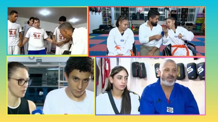 PcDs bem-vindos: Balanço Geral chama Taekwondo Filadélfia, de Itabirito, de academia inclusiva