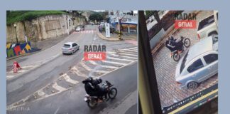 À mão armada, bandidos assaltam Supermercado Farid no Centro de Itabirito À mão armada, bandidos assaltam Supermercado Farid no Centro de Itabirito