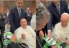 Momento bem-humorado: deputado Alencar se encontra rapidamente com o Papa Francisco; VÍDEO Momento bem-humorado: deputado Alencar se encontra rapidamente com o Papa Francisco; VÍDEO