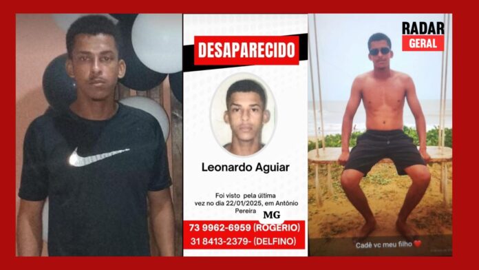 Mãe desesperada sai da Bahia para tentar encontrar filho desaparecido em distrito de Ouro Preto  