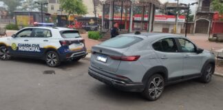 Itabirito: horas após furto de carro, GCM recupera o veículo Itabirito: horas após furto de carro, GCM recupera o veículo