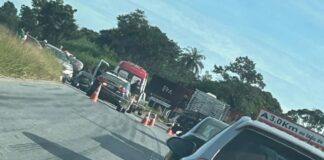 MG: motociclista morre após colisão com caminhonete na BR-040 MG: motociclista morre após colisão com caminhonete na BR-040