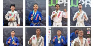 Diogo, Gabriel, Éder, Matheus, Yago, Peterson, João e Daniel: jiu-jítsu de Itabirito, 8 medalhas em Lafaiete Diogo, Gabriel, Éder, Matheus, Yago, Peterson, João e Daniel: jiu-jítsu de Itabirito, 8 medalhas em Lafaiete