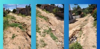 Ouro Preto: Santo Antônio do Leite reclama de obra inacabada e rua intransitável Ouro Preto: Santo Antônio do Leite reclama de obra inacabada e rua intransitável