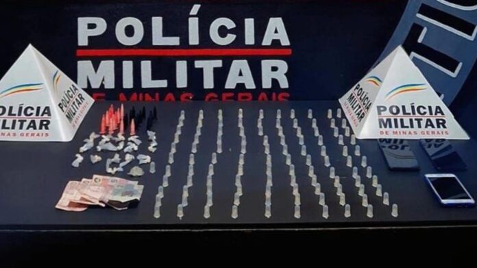 Itabirito: dupla é presa com 159 pedras de crack e 24 pinos com cocaína no Padre Adelmo